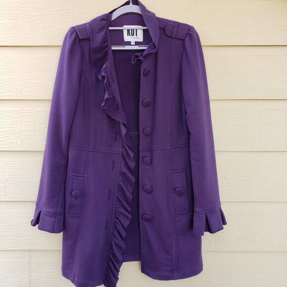 Kut from the Kloth Trench Coat size Medium - Picture 1 of 6